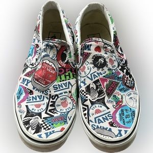 Gently worn Vans slip on